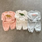 【80-150cm】 恐竜柄 セットアップ - 画像 (13)