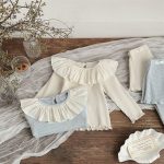 【73-100cm】 フリル カラー トップス＆スカート パンツ 2点セット - 画像 (9)