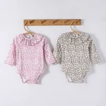 【66-90cm】 レオパード ロンパース - 画像 (3)
