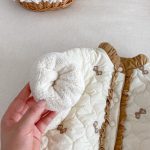 【73-120cm】 リボン 中綿 キルティング コート - 画像 (10)