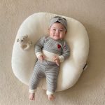 【66-90cm】ハート柄 ボーダー セットアップ - 画像 (4)