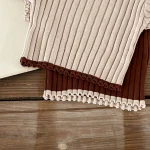 【66-90cm】 ニット リブ セットアップ - 画像 (15)