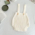 【66-100cm】ボーダー セーター OR サロペット ロンパース - 画像 (4)