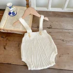 【66-100cm】ボーダー セーター OR サロペット ロンパース - 画像 (8)