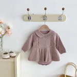 【66-100cm】 ワンピース  ゲーブル ロンパース - 画像 (14)