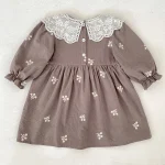 【66-130cm】 レース襟 ロンパース  OR ワンピース - 画像 (19)