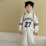 【80-150cm】 27ロゴ ボア付き セットアップ - 画像 (4)