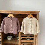 【66-100cm】 無地 カーディガン - 画像 (7)