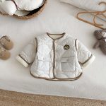 【73-120cm】 ワッペン付き あったか ジャケット - 画像 (7)