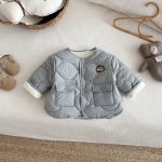 【73-120cm】 ワッペン付き あったか ジャケット - 画像 (8)