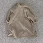 【80-130cm】 ポケット付き ワンピース - 画像 (3)