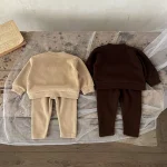 【73-120cm】動物ロゴワッフル セットアップ - 画像 (3)