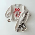 【80-130cm】 レオパード カジュアル パンツ - 画像 (9)