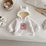 【73-120cm】 あったか ワッペン フード トレーナー - 画像 (12)