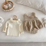 【66-90cm】 立体フラワー ロンパース or セーター - 画像 (16)