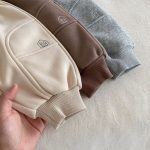【73-120cm】 おうち 刺繍 裏起毛 パンツ - 画像 (14)
