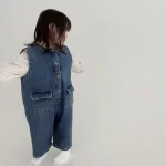 【65-90cm】 ポケット付き オールインワン - 画像 (4)