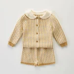 【66-110cm】千鳥格子 セットアップ - 画像 (8)