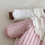 【66-90cm】 フード付き 花柄 カバーオール - 画像 (16)
