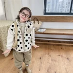 【80-130cm】 ドットボア ベスト - 画像 (6)