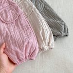【73-120cm】 無地 裏起毛 パンツ - 画像 (14)