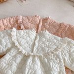 【66-90cm】 刺繍 カートゥーン 中綿 カバーオール - 画像 (16)