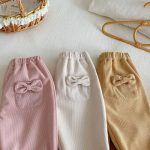【73-120cm】 蝶結び コーデュロイ あったか パンツ - 画像 (14)