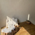 【66-90cm】 フリル襟 ロンパース - 画像 (7)