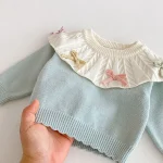 【66-100cm】 リボン セットアップ - 画像 (4)