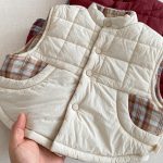 【73-120cm】 刺繍 カートゥーン リバーシブル ベスト - 画像 (18)