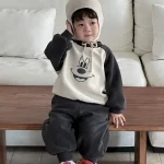【73-110cm】 カートゥーン ボア付き セットアップ - 画像 (7)