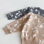 【73-110cm】 リボン セットアップ - 画像 (6)
