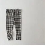 【73-120cm】 ドットorチェック レギンス - 画像 (15)