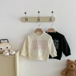 【80-130cm】 英字刺繍 トレーナー - 画像 (8)