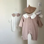 【66-90cm】 カラー切り替え オールインワン - 画像 (18)
