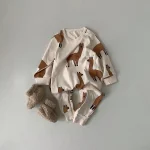 【66-100cm】アルパカ柄 オールインワン - 画像 (4)