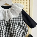 【66-90cm】 シンプル トップス or チェック ロンパース - 画像 (11)