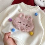 【73-120cm】 ぽんぽん付き ニット セーター - 画像 (14)
