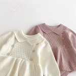 【66-100cm】 ワンピース  ゲーブル ロンパース - 画像 (19)