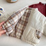 【73-120cm】 刺繍 カートゥーン リバーシブル コート - 画像 (17)