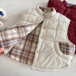 【73-120cm】 刺繍 カートゥーン リバーシブル ベスト - 画像 (19)