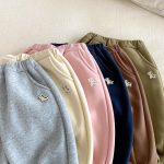 【73-120cm】 キャラクター 刺繍 ジョガー パンツ - 画像 (11)