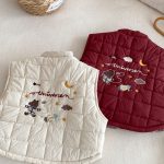 【73-120cm】 刺繍 カートゥーン リバーシブル ベスト - 画像 (20)
