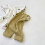 【66-90cm】 韓国風 シンプル サロペット - 画像 (10)