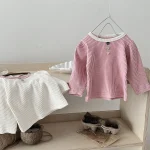【66-100cm】 リブ シャツ - 画像 (3)