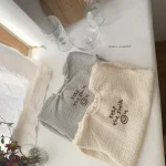 【66-100cm】 英字プリント リネン オールーインワン - 画像 (10)