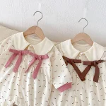 【66-100cm】 リボン オールインワン - 画像 (5)