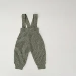 【66-100cm】 シンプルリブ サロペット - 画像 (14)