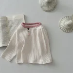【66-100cm】 リブ シャツ - 画像 (4)