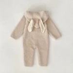 【66-90cm】 ウサギ帽子 オールインワン - 画像 (19)